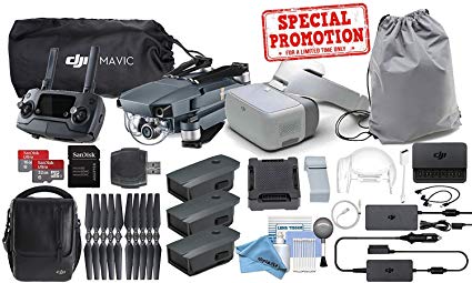 DJI Mavic Pro Fly More Combo with DJI Goggles Headset / FPV Glasses