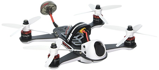 ImmersionRC Airplanes RC Vortex 180 Mini Arf Quadcopter Racing Drone, White, 180mm