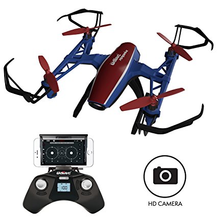 U28W Mini HD Camera Drone - “Peregrine” 720p Camera Live Video Altitude Hold Outdoor Indoor Drone for Beginners with Wi-Fi FPV Quadcopter